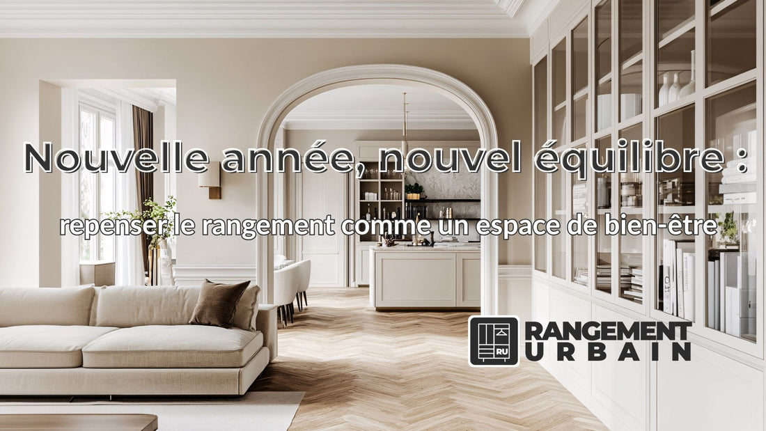 Nouvelle année, nouvel équilibre : repenser le rangement comme un espace de bien-être - Rangement Urbain